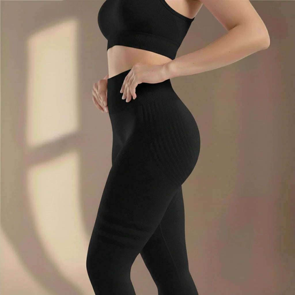 Legging Sculptant 3D NOREVYIA™ – Redessinez votre silhouette sans effort, avec poches