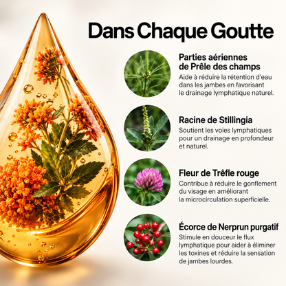 Drainage lymphatique Norevyia — Gouttes naturelles