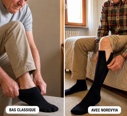 Bas de compression zippés NOREVYIA™