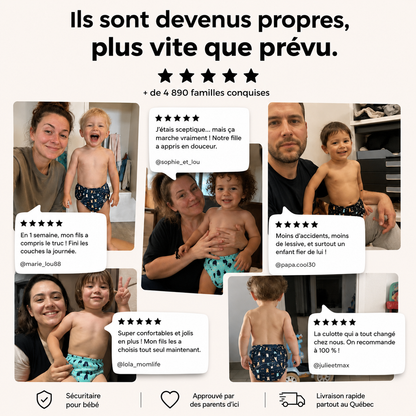 Culotte d’entraînement à la propreté