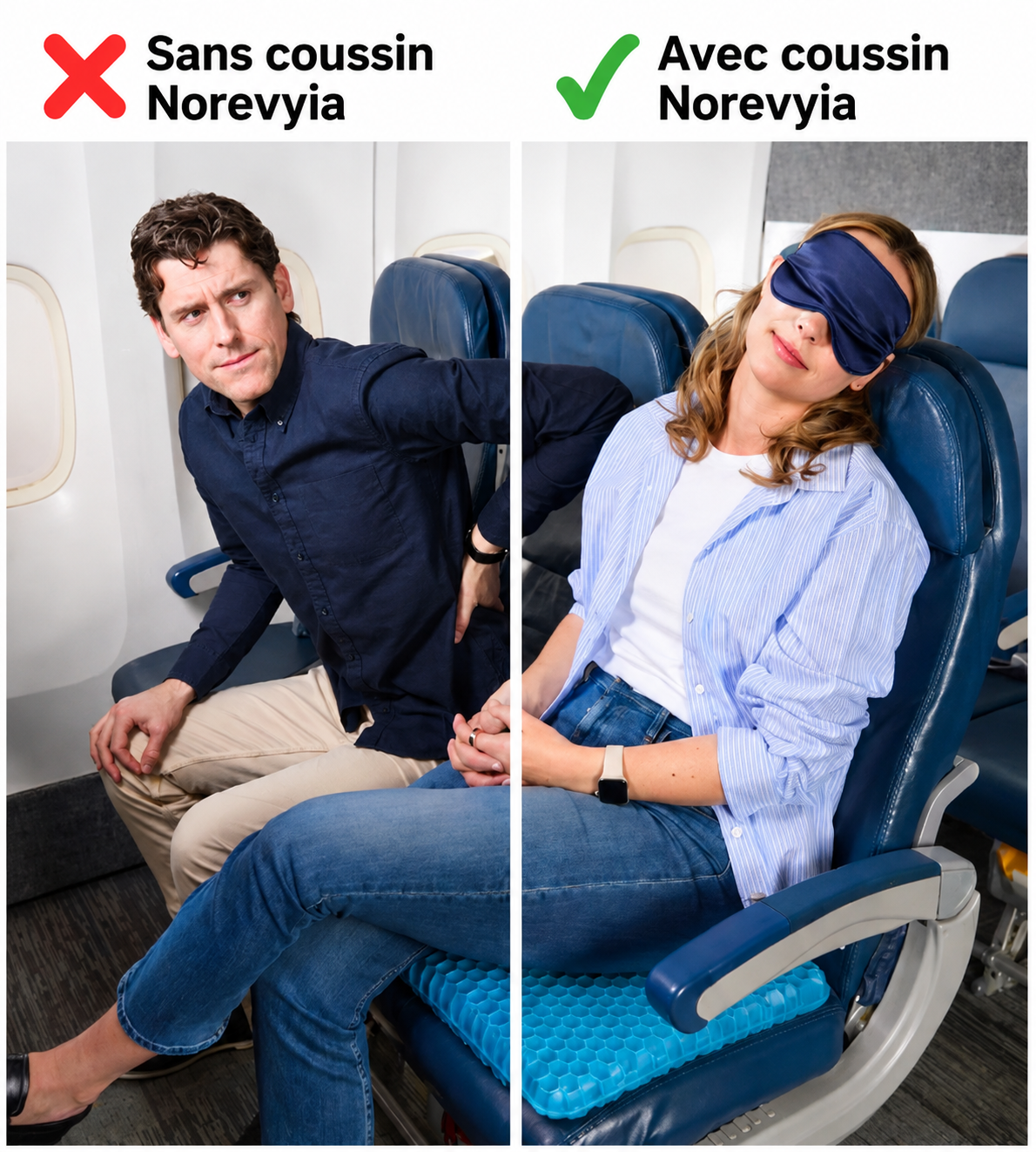 Coussin en Gel de Voyage - Norevyia™
