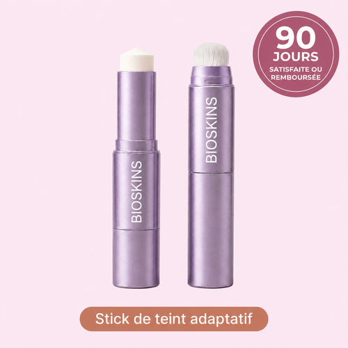 BioSkin™ Stick Teint Adaptatif 2-en-1 — Teint Unifié & Fini Naturel by Norevyia™