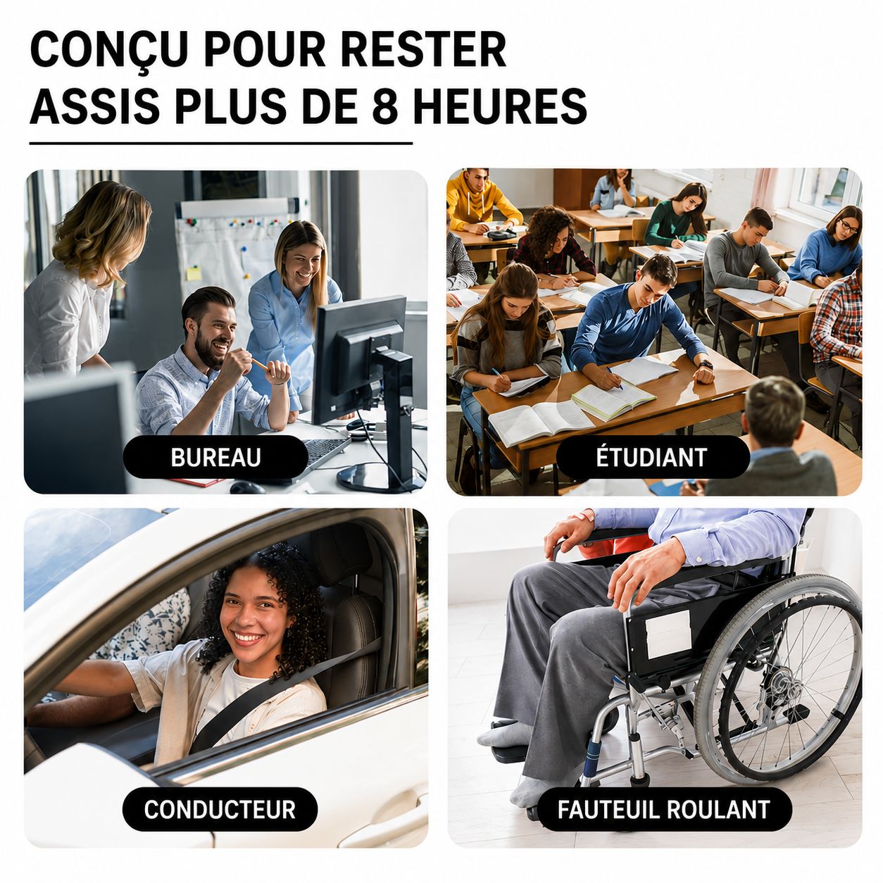 Coussin ergonomique en gel NOREVYIA™