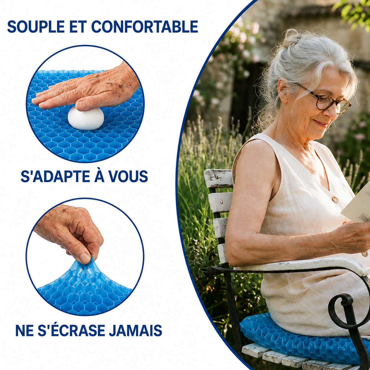 Coussin ergonomique en gel NOREVYIA™