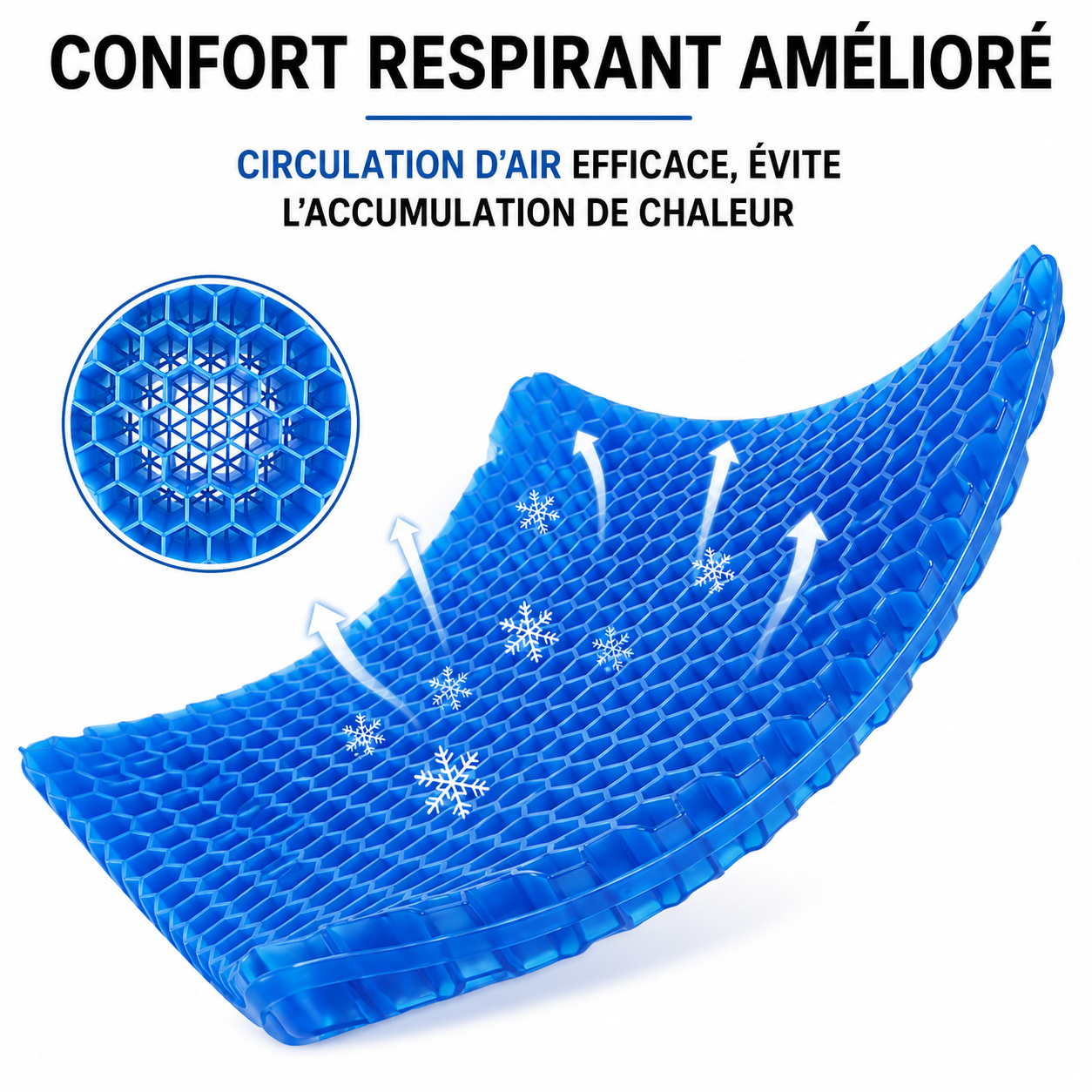 Coussin ergonomique en gel NOREVYIA™